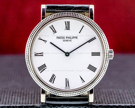 patek philippe calatrava white gold automatic germany|Patek Philippe Calatrava small seconds.